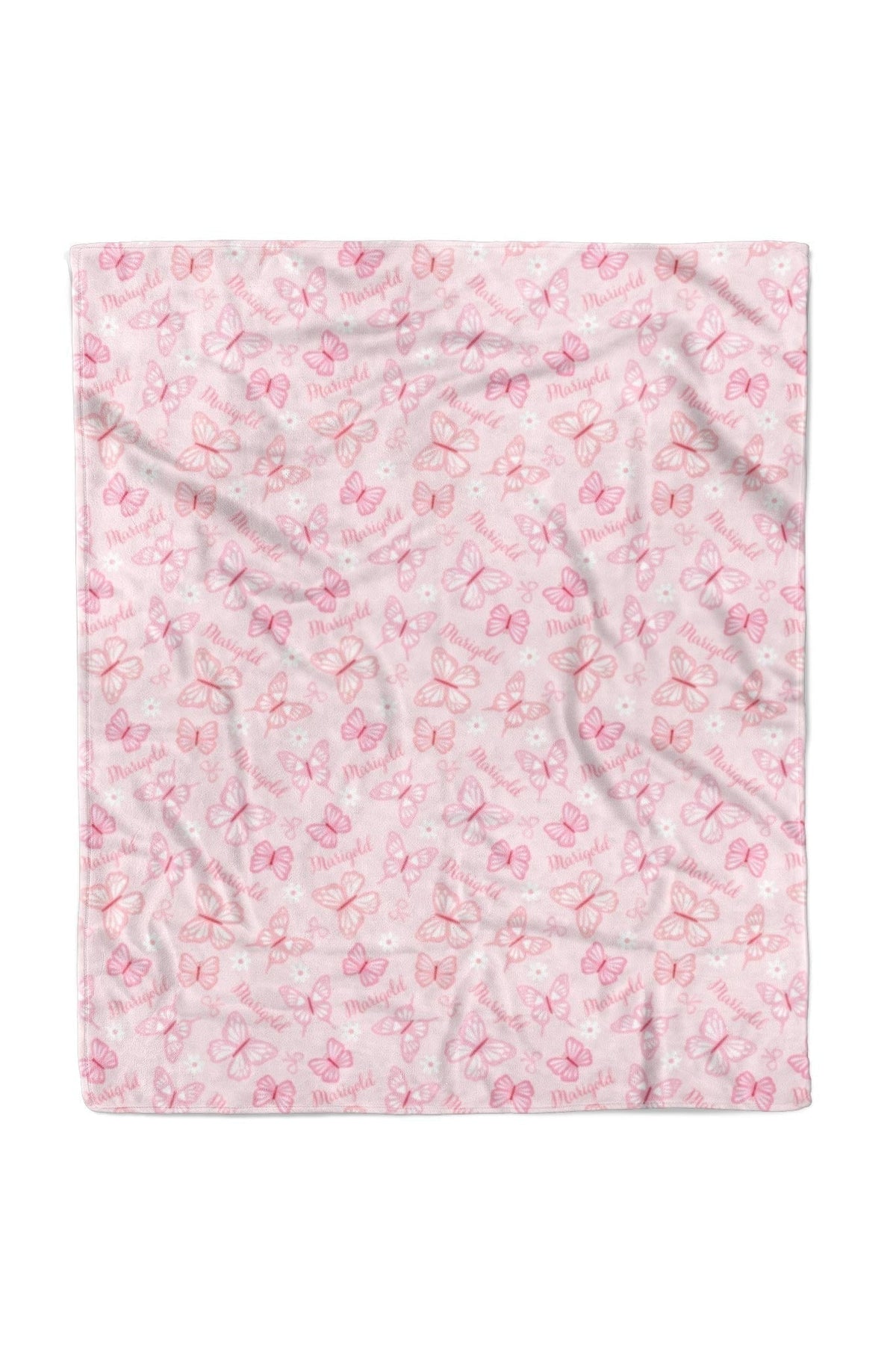 Personalized Kids Blanket | Blooming Butterflies