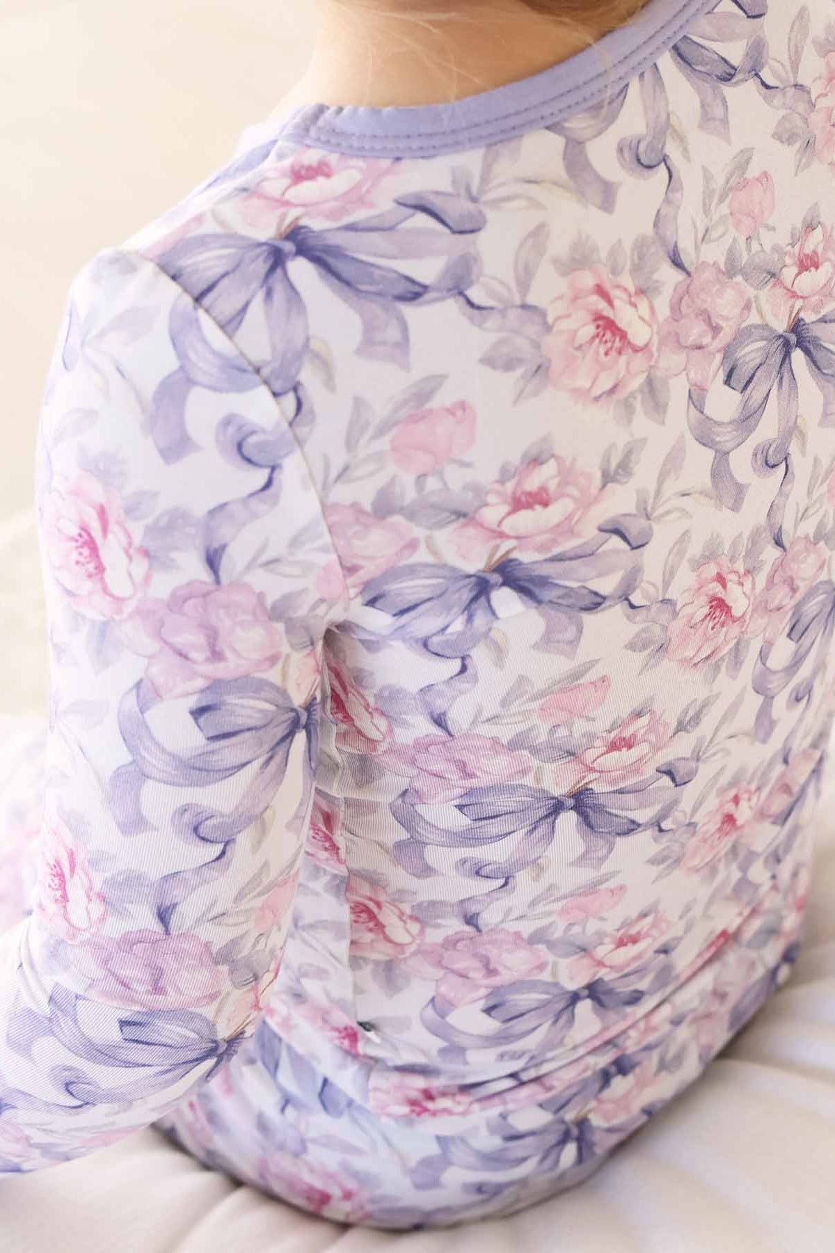 Leighton's Lavender Two Piece Pajama Set