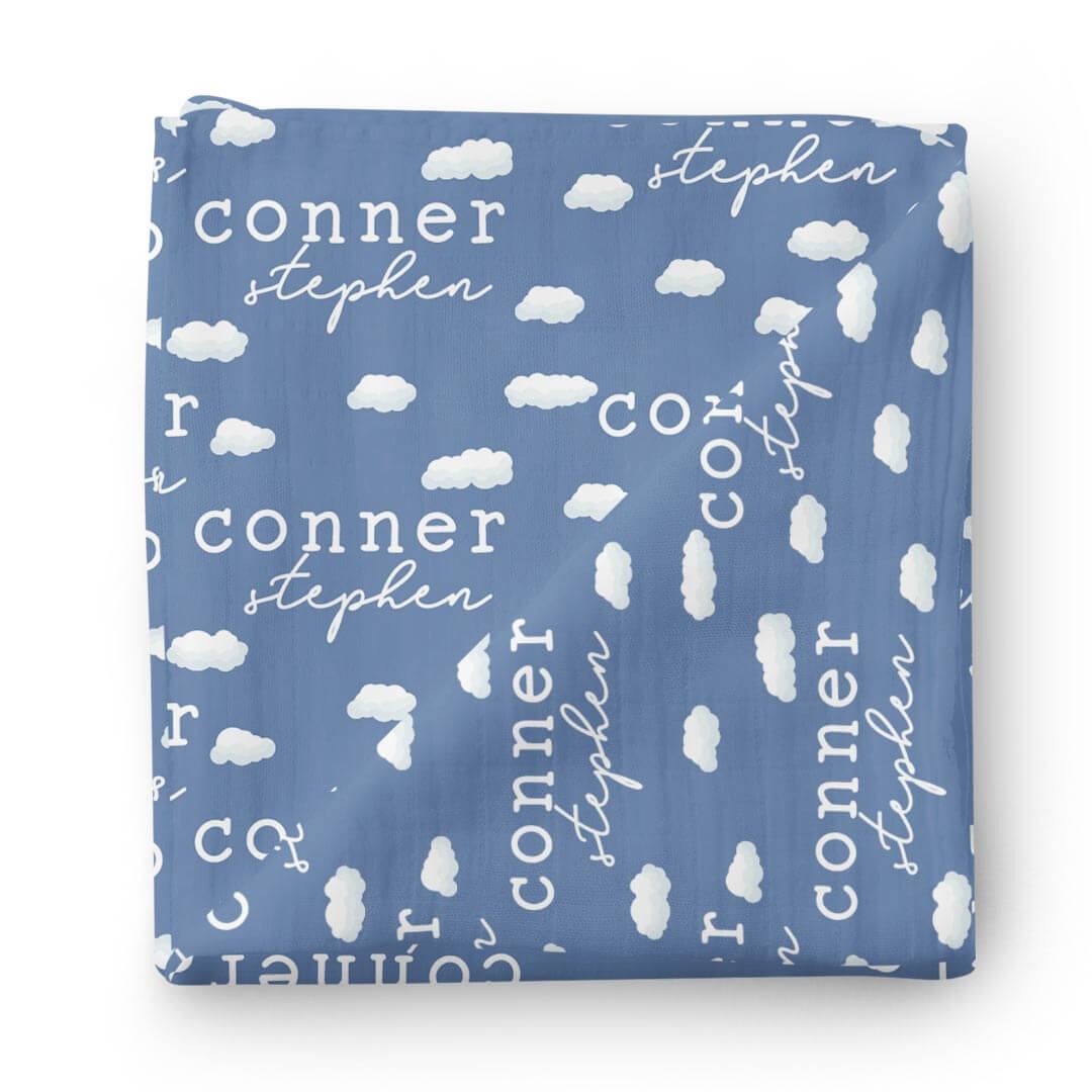 Sweet Dreams Personalized Swaddle Blanket