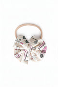 Knit Bow Headband | Caddie Crew Pink