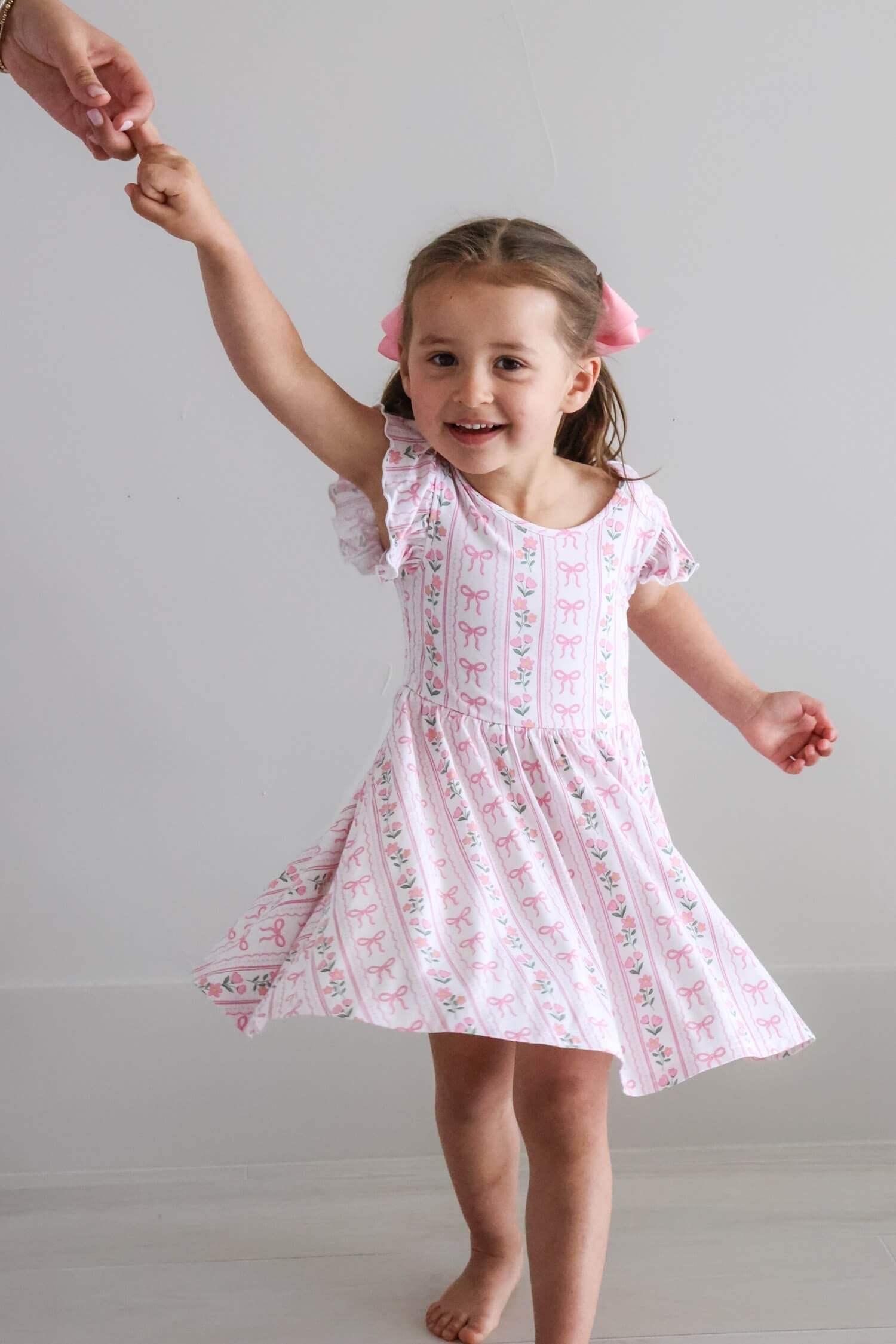 Ruffle Twirl Dress | Coquette Garden