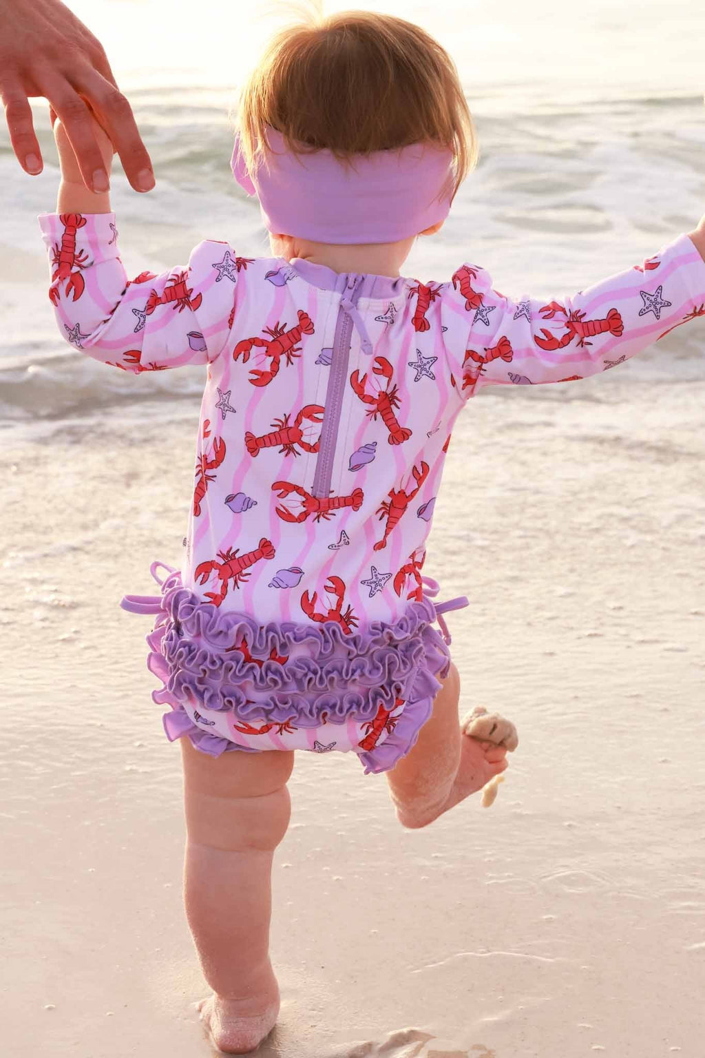 Swim Bow | Seashell Purple