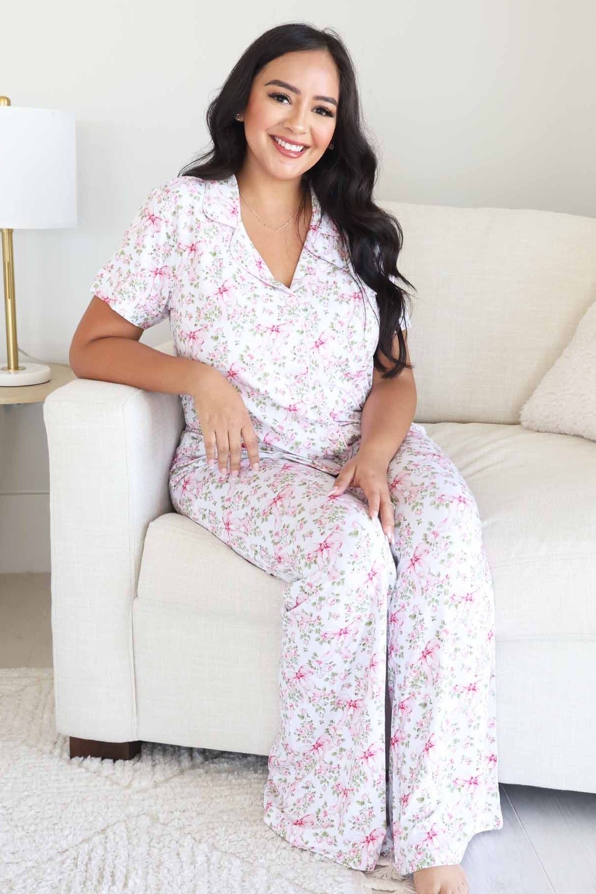 Women's Two Piece Flare Lounge Sets