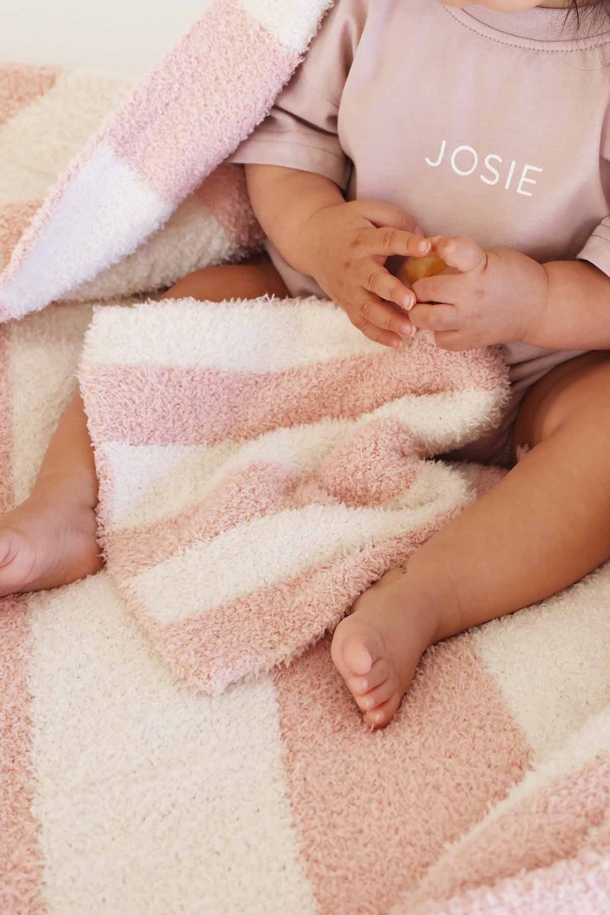 CuddleLaneTM Luxe Lovey | Stripe
