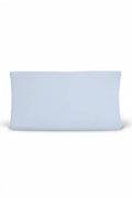 Solid Baby Blue Bamboo Changing Pad Cover