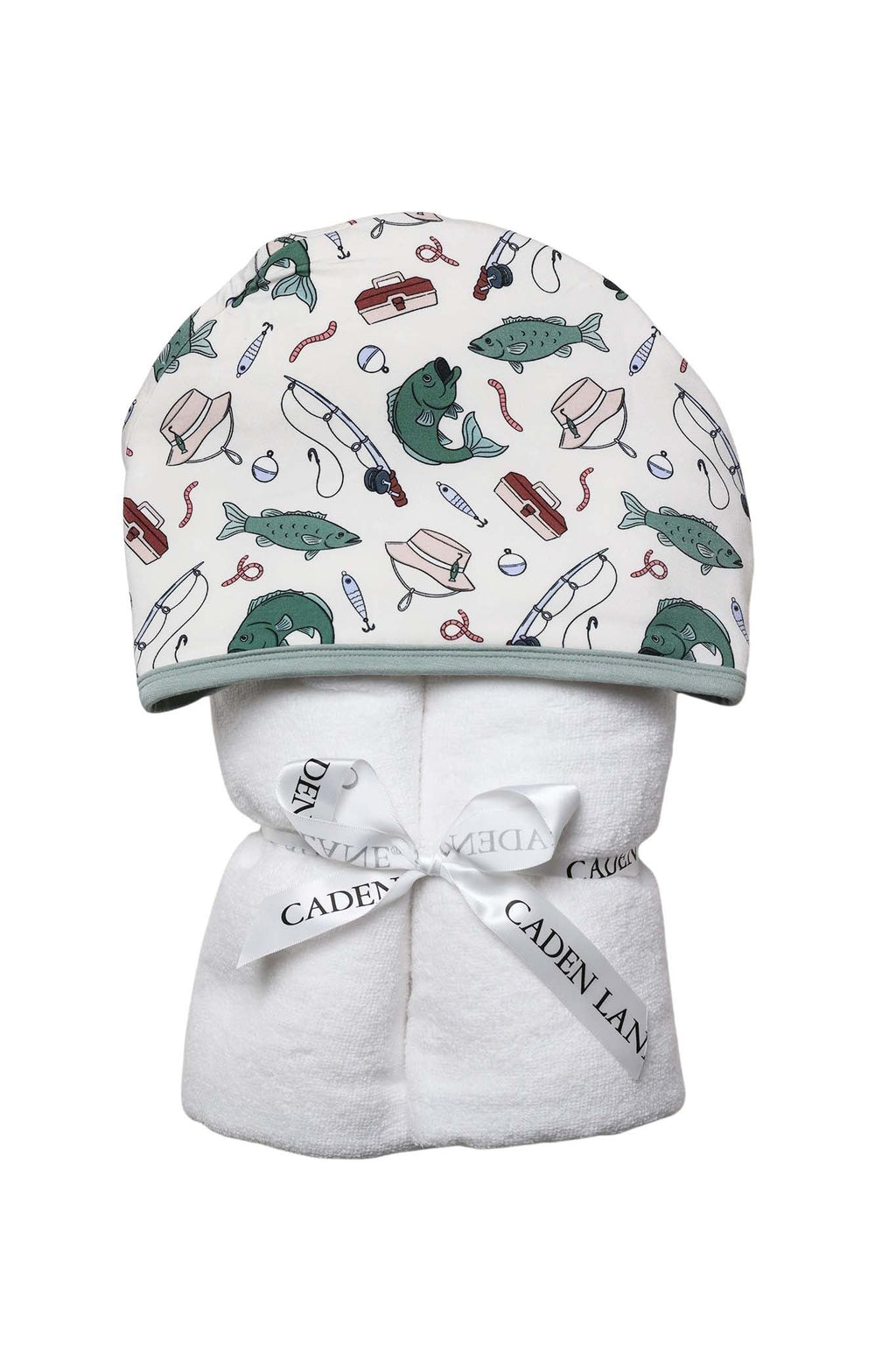 Kids Embroidered Bamboo Hooded Towels