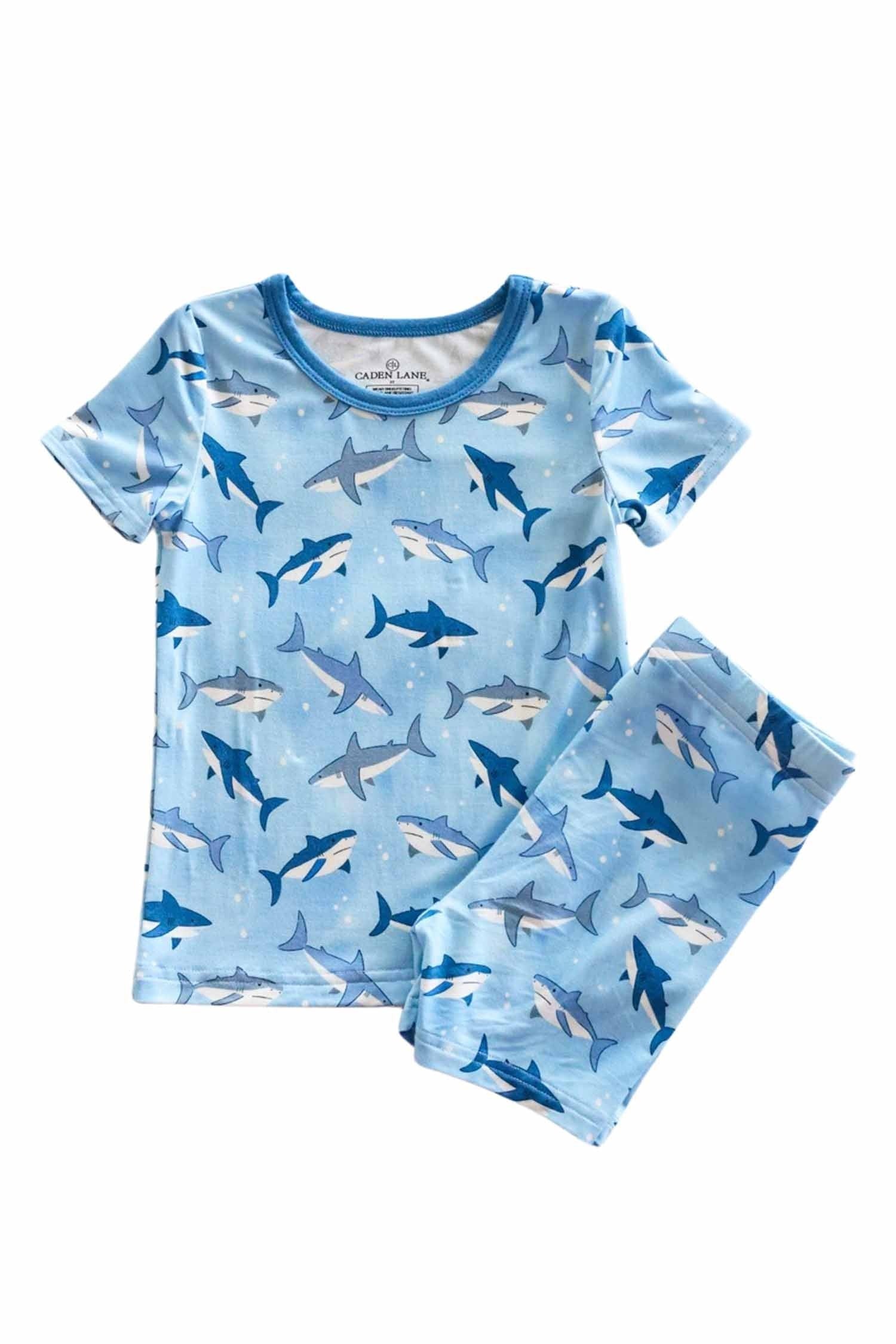 Two Piece Short Pajama Set | Fin Friends