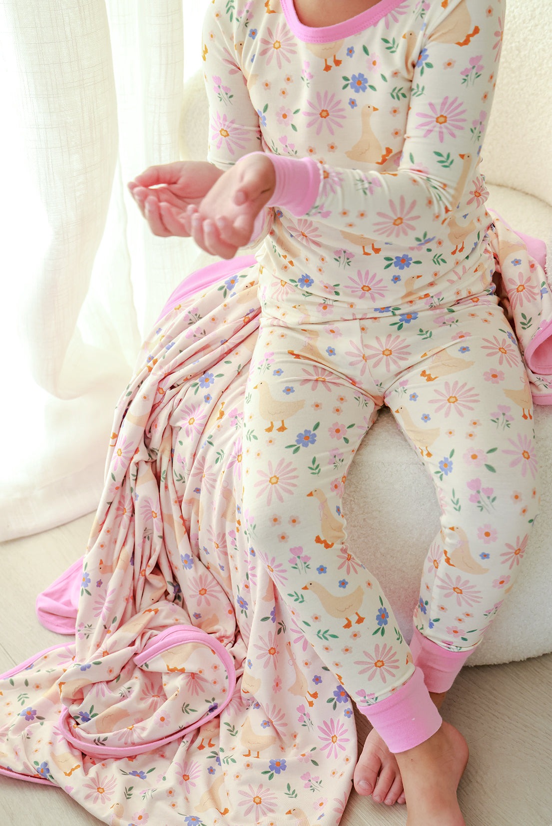 Two Piece Bamboo Pajama Set | Loosey Goose