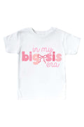 Big Sis Era Kids Graphic Tee | White