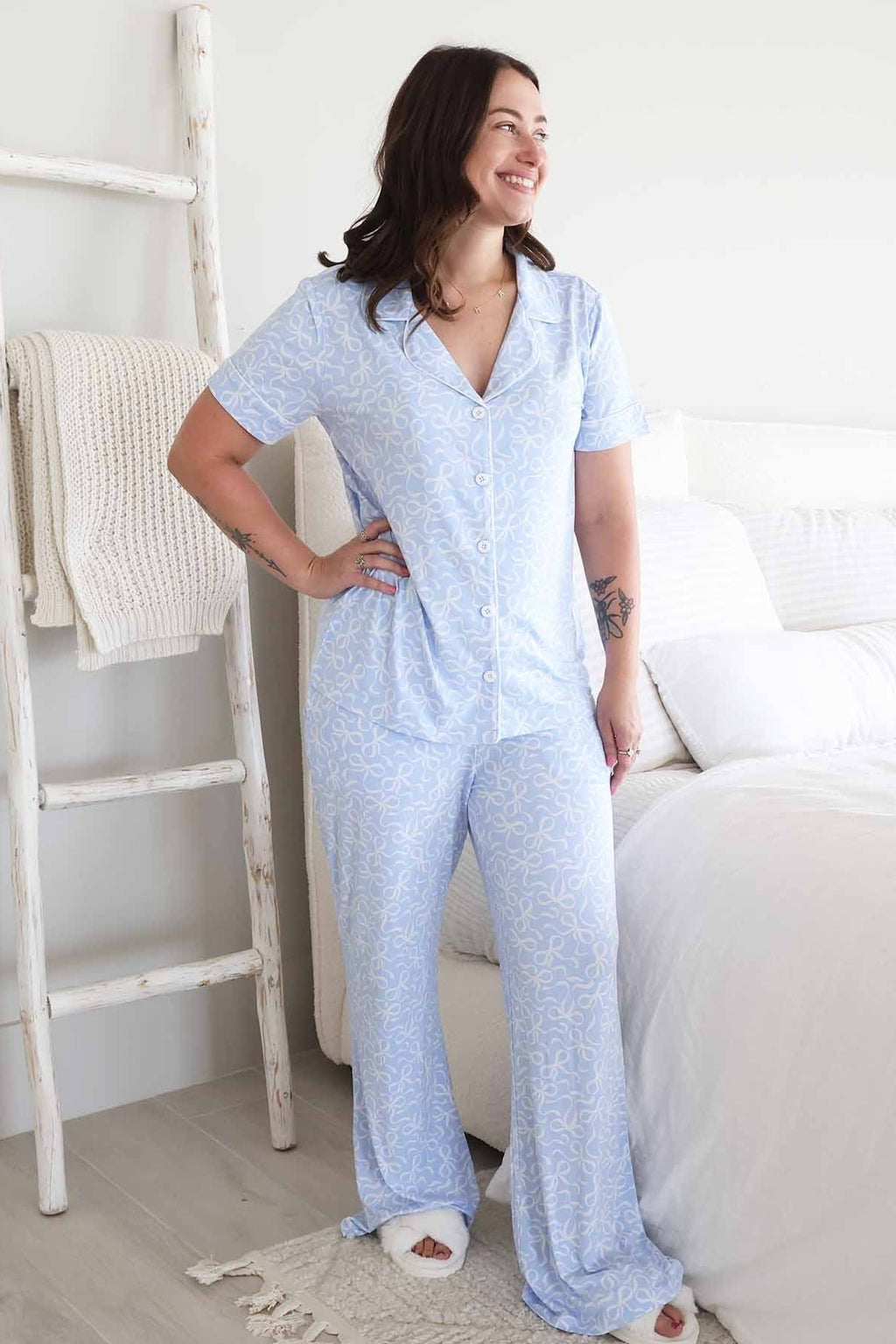 Women's Two Piece Flare Lounge Sets