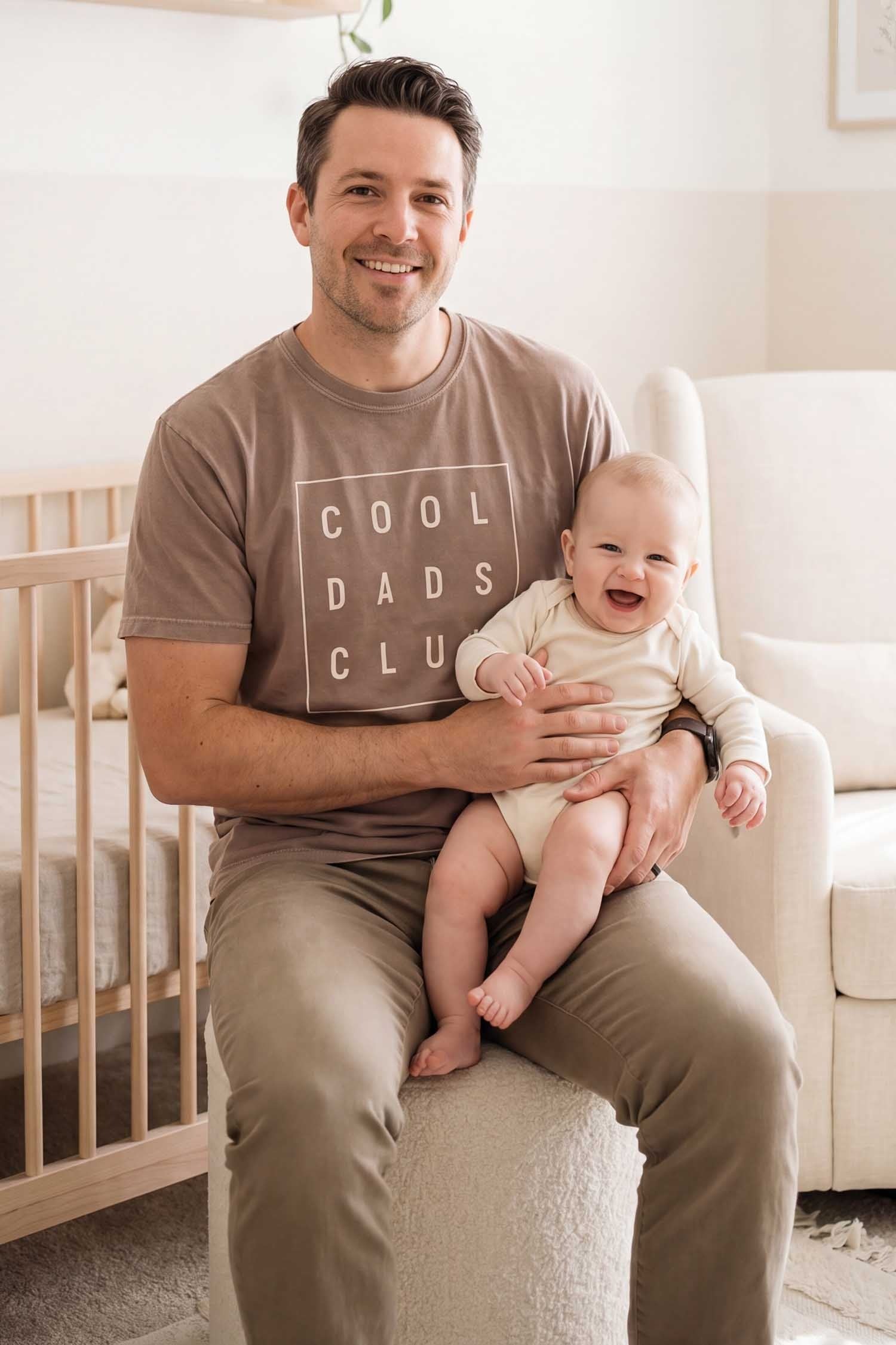 Cool Dad's Club Graphic Tee | Espresso