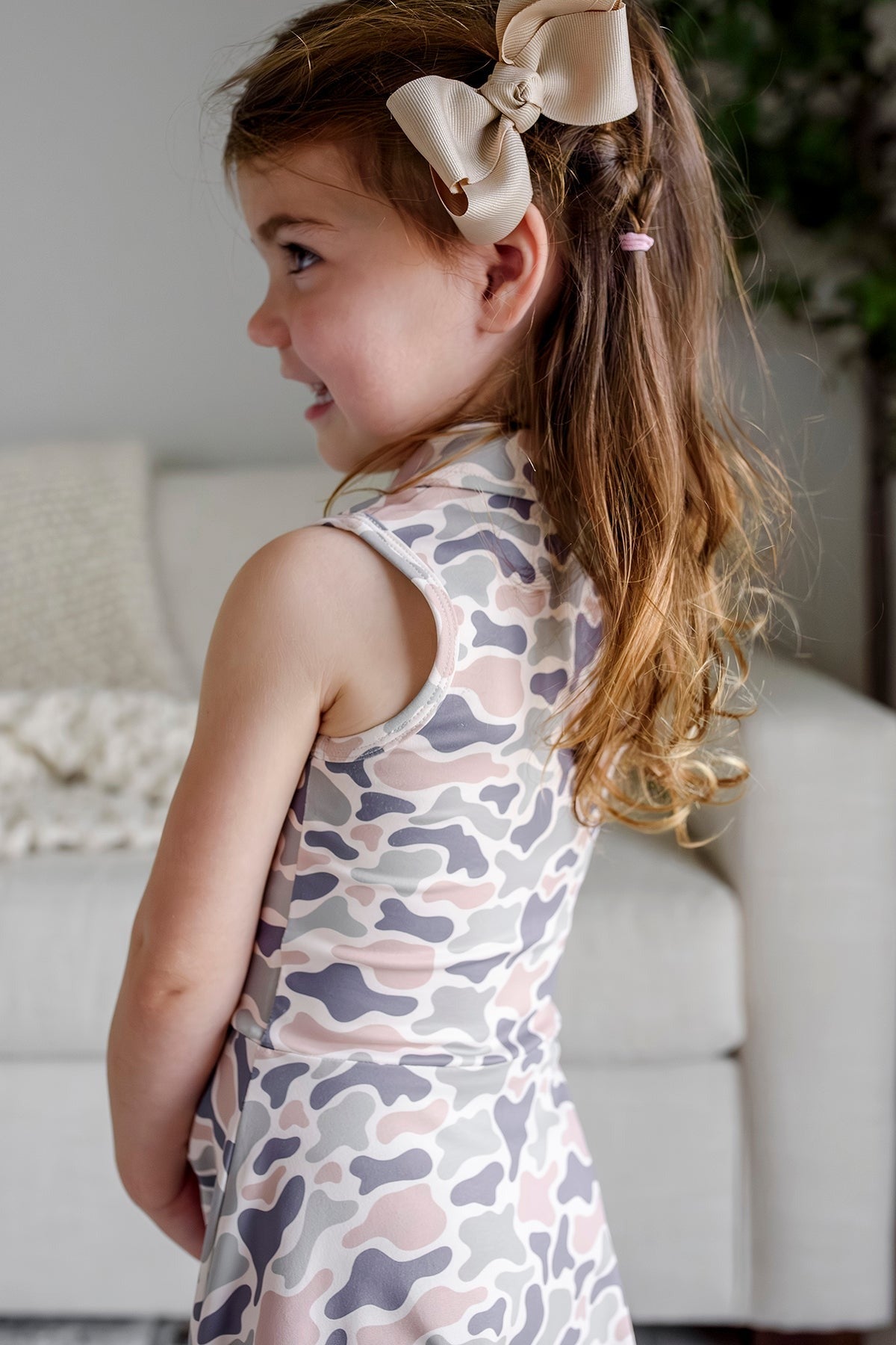 Girl's Polo Dress | Camo Cutie