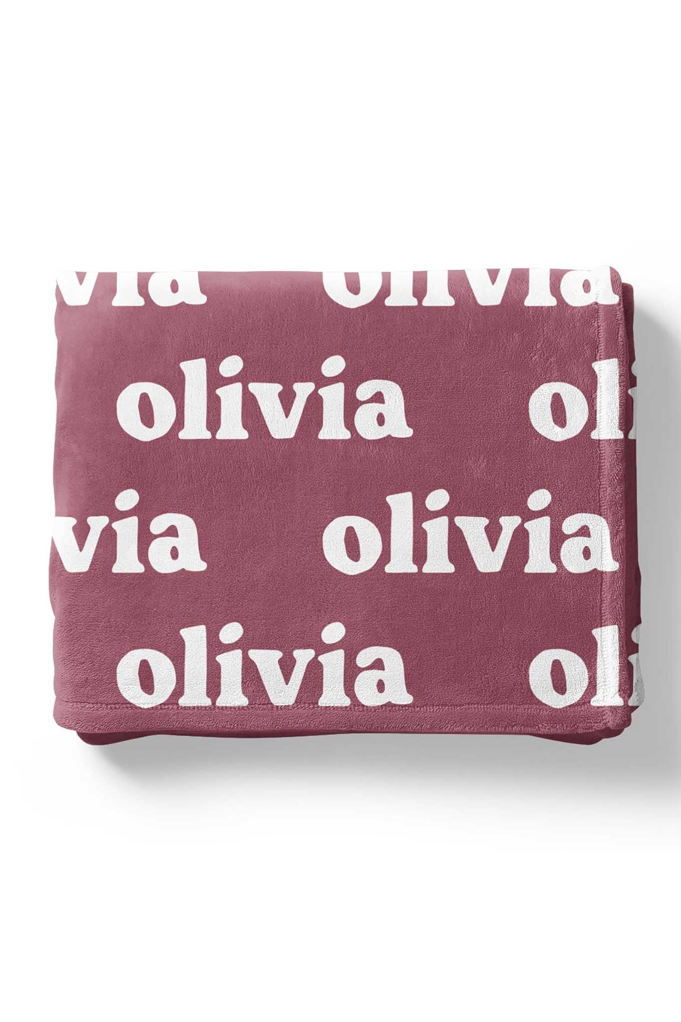 Violet Tones Personalized Color Blanket