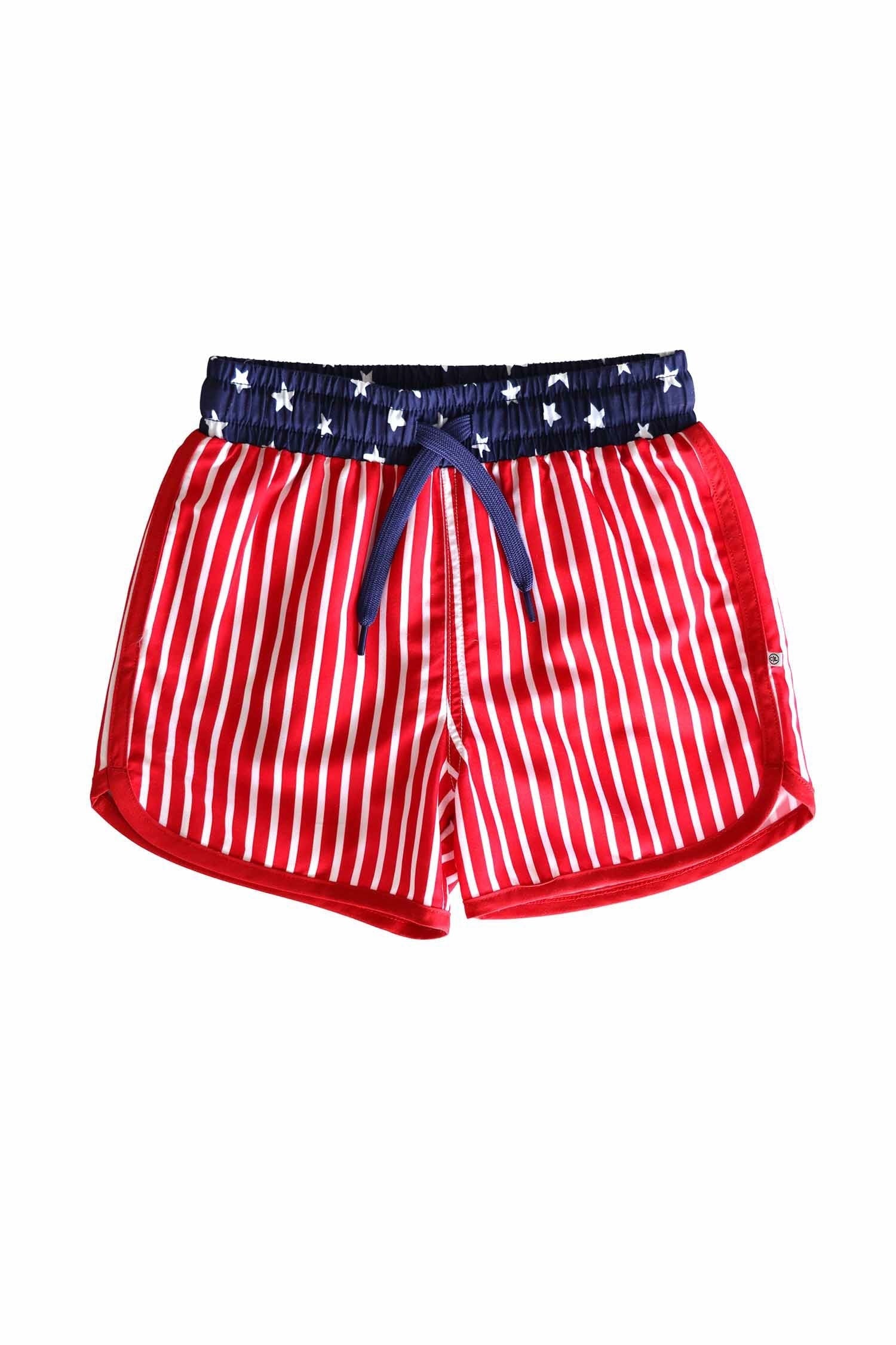 Boy's Swim Trunks | Stars & Stripes Party