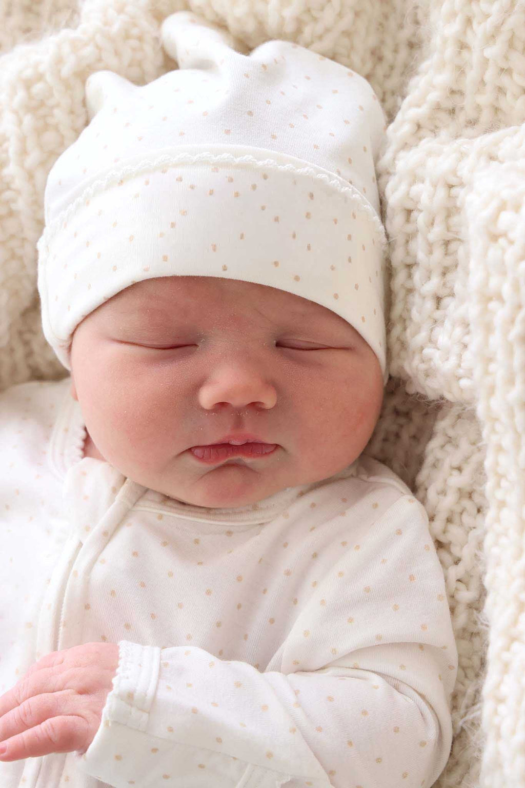 Picot Trim Bamboo Hat (Wholesale)