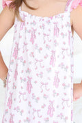 Girls' Full Length Ruffle Nightgown | Ballet Dreams