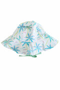 Printed Sun Hat | Blue Lagoon