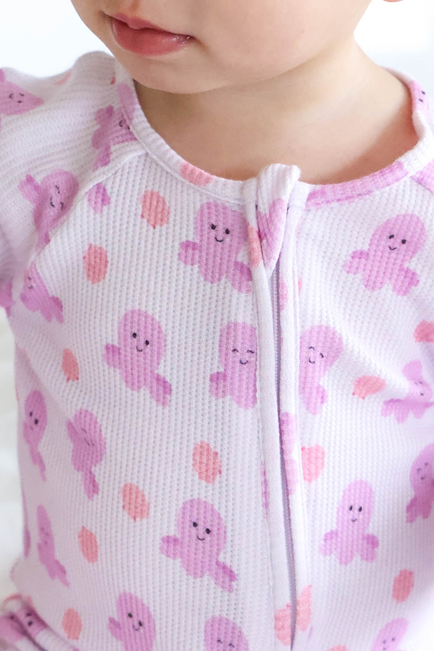 Bamboo Waffle Convertible Zip Romper | Sea Snuggles