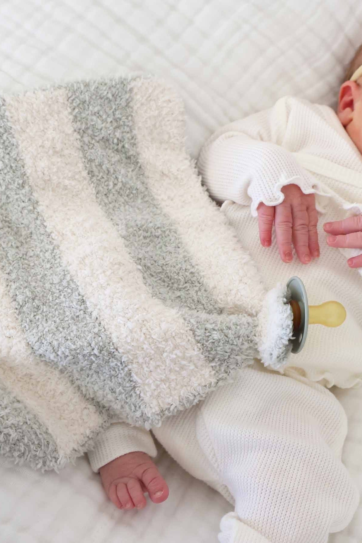 CuddleLaneTM Luxe Lovey | Stripe