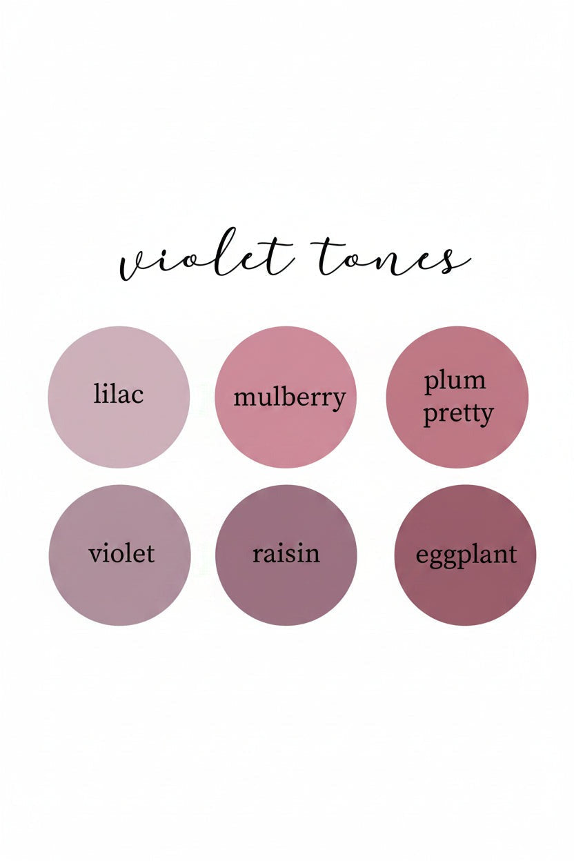 Violet Tones Personalized Knotted Hat