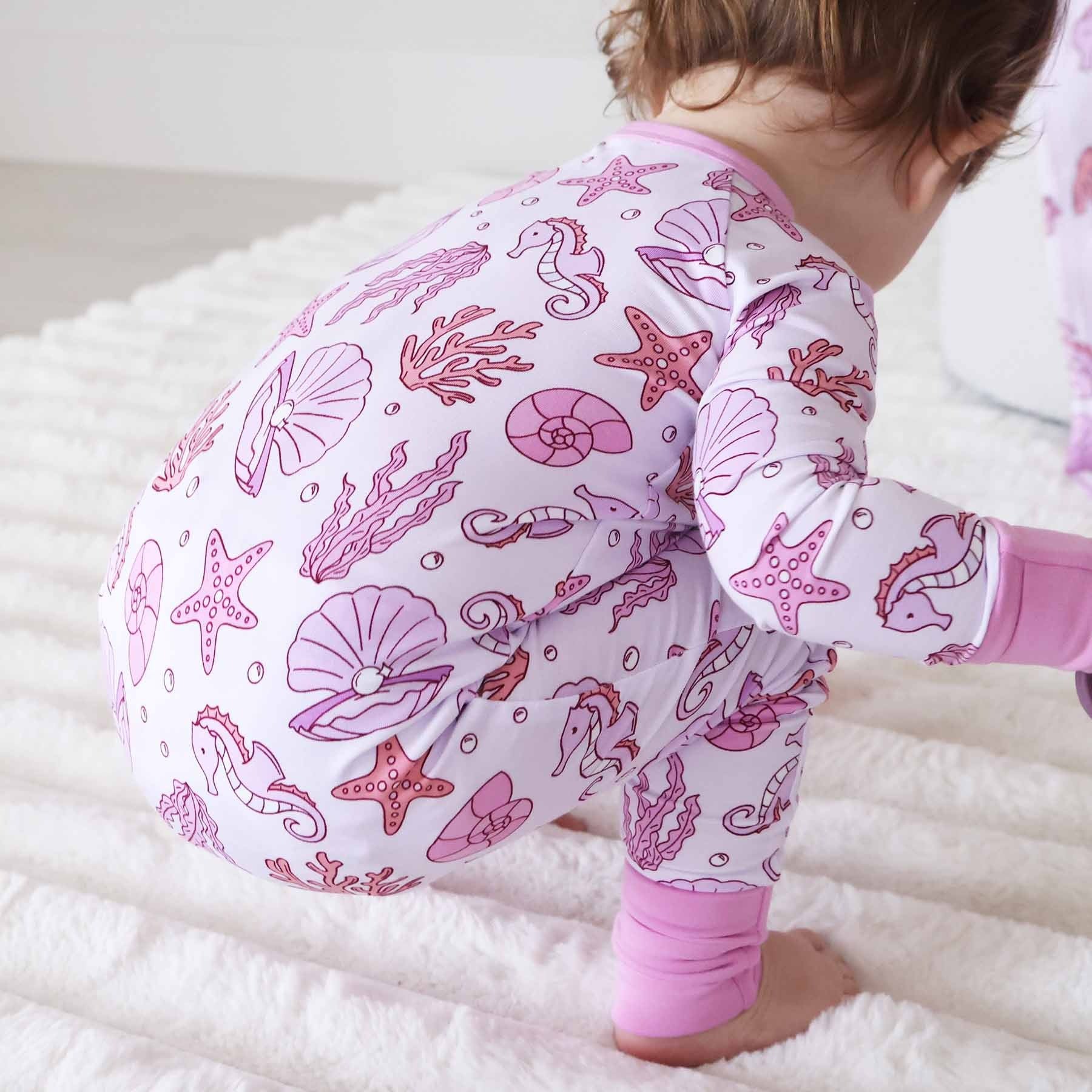 Tiny Tides Convertible Zip Romper | Pink