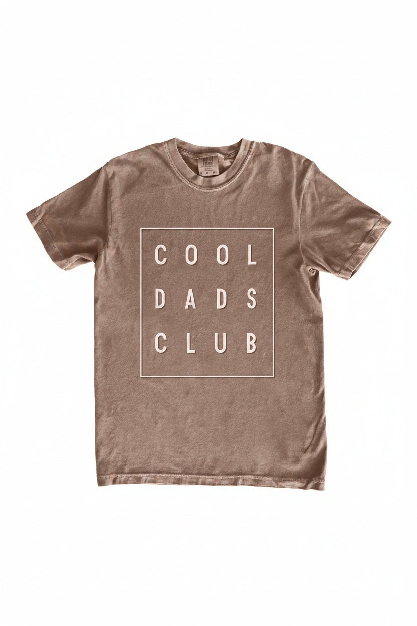 Cool Dad's Club Graphic Tee | Espresso