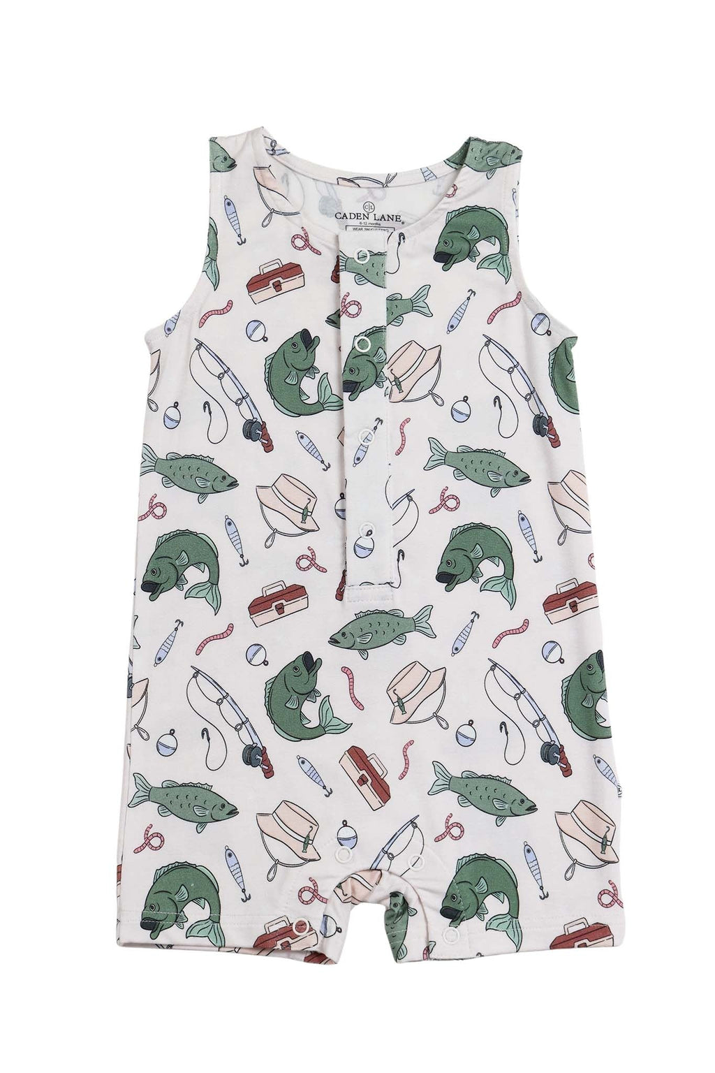 Sleeveless Snap Romper | Off the Hook