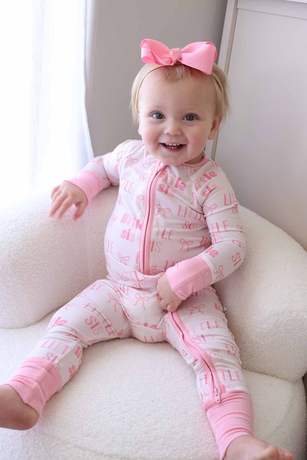 Convertible Zip Romper | Little Sis
