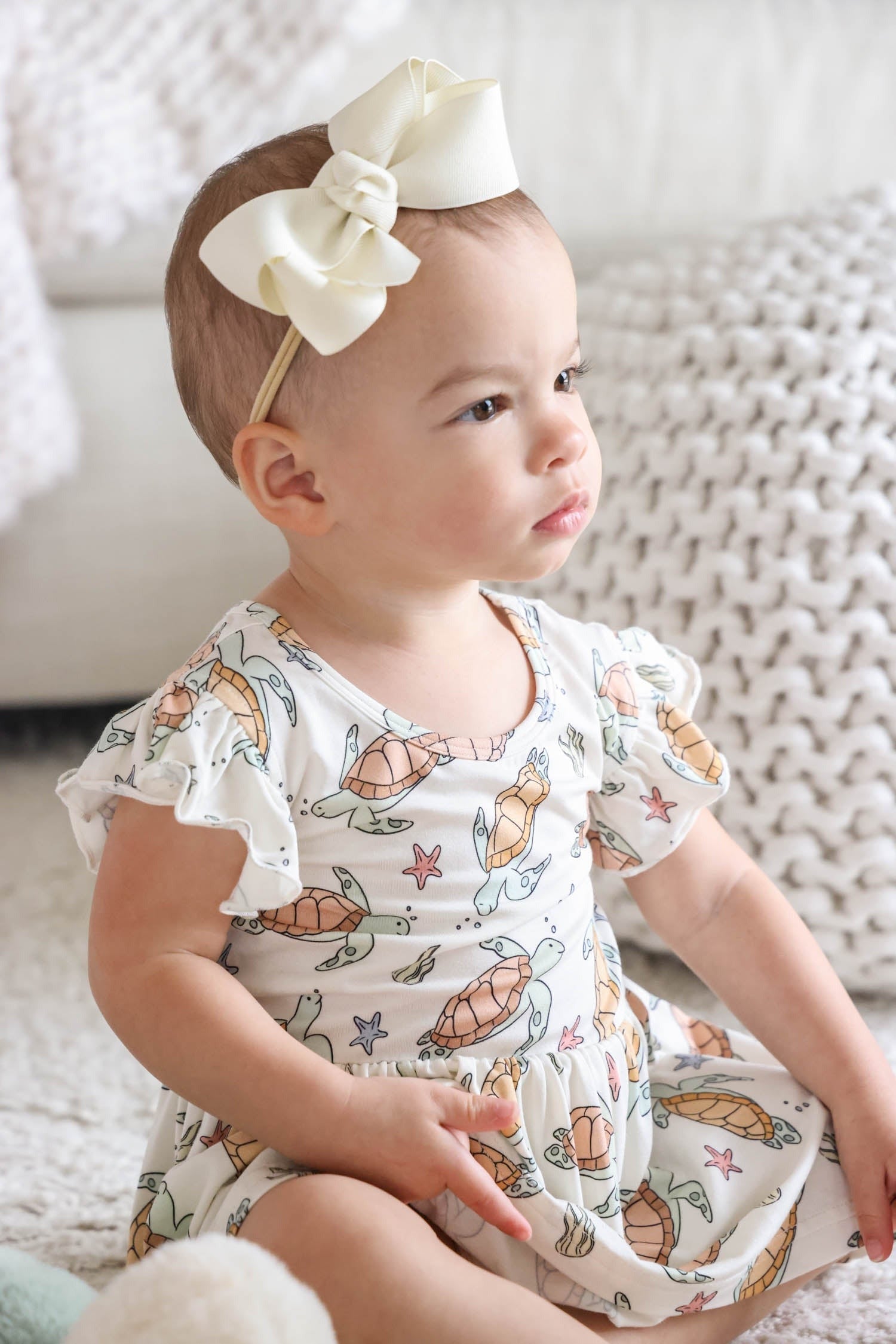 Sleeveless Twirl Bodysuit | Turtley Rad