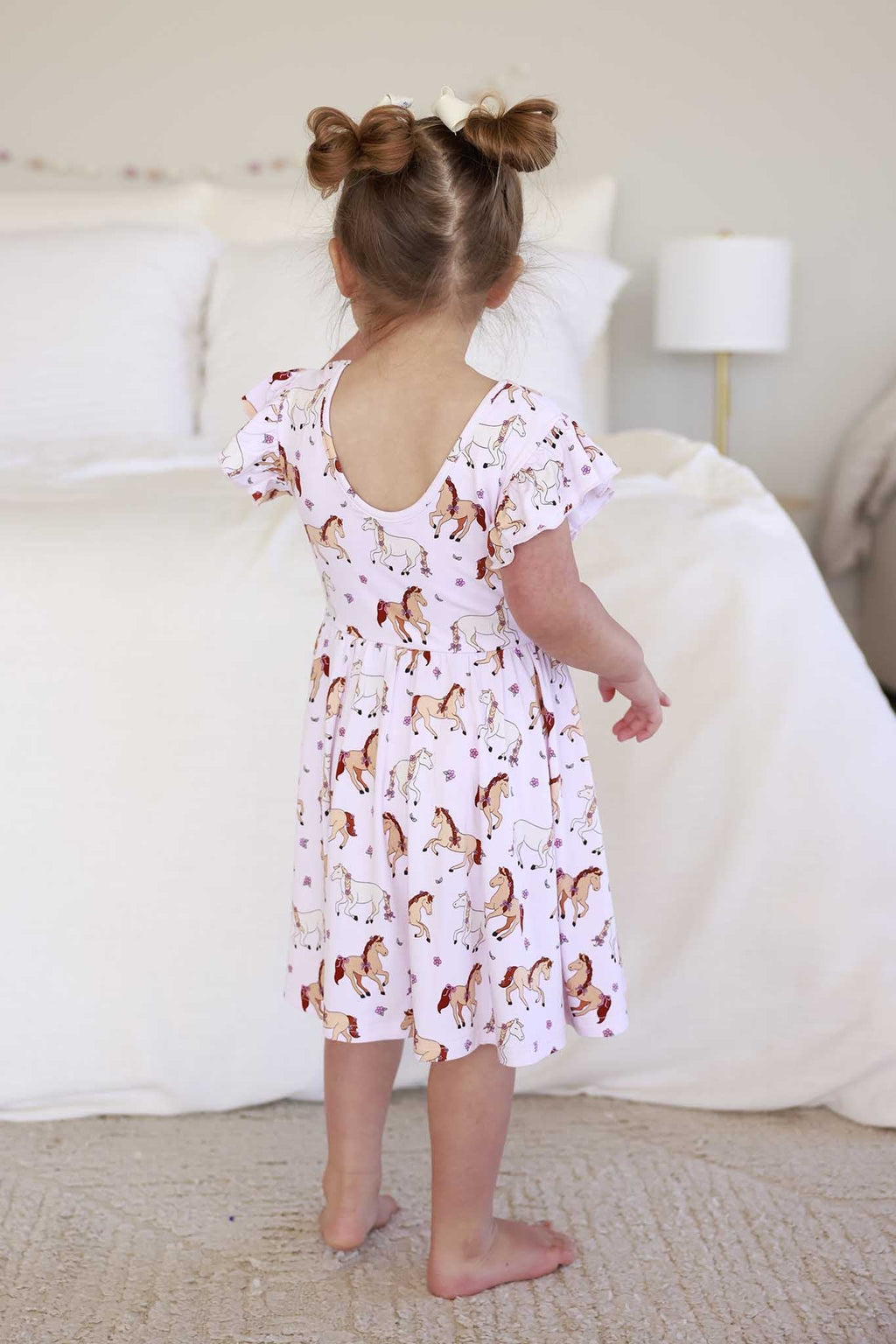Ruffle Twirl Dress | Pony Club Pink