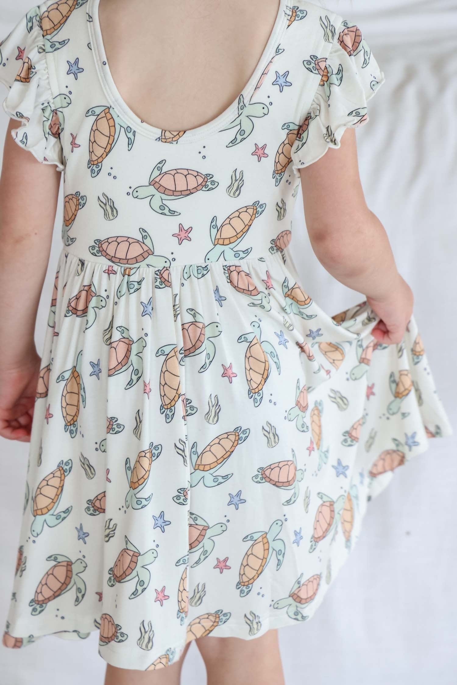 Ruffle Twirl Dress | Turtley Rad