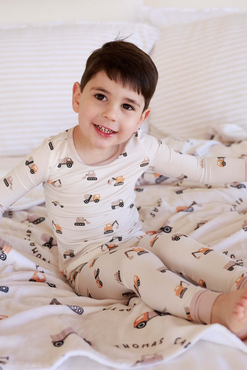 Two Piece Pajama Set | Little Builder
