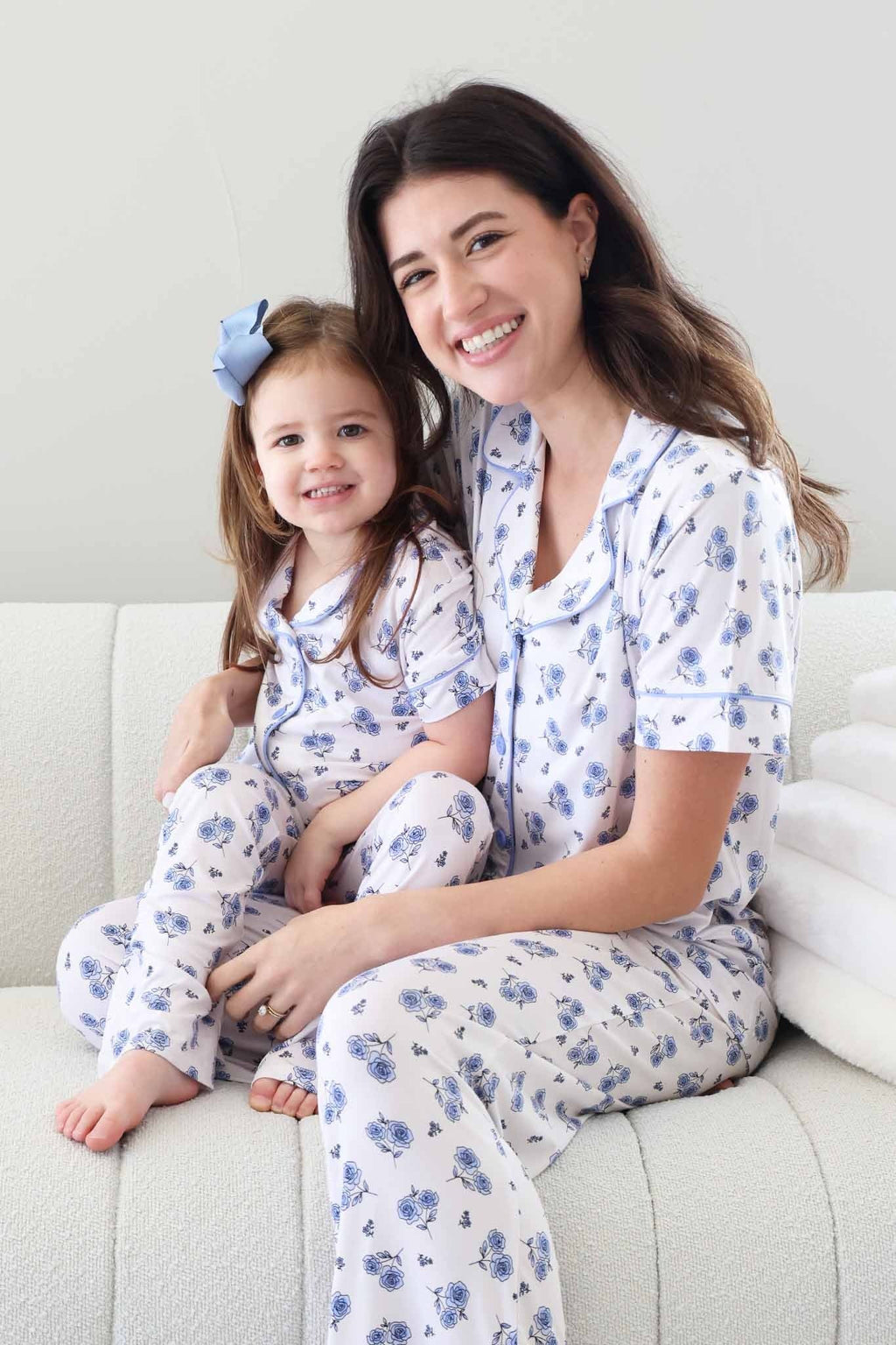 Women's Two Piece Flare Lounge Set | Sapphire Garden