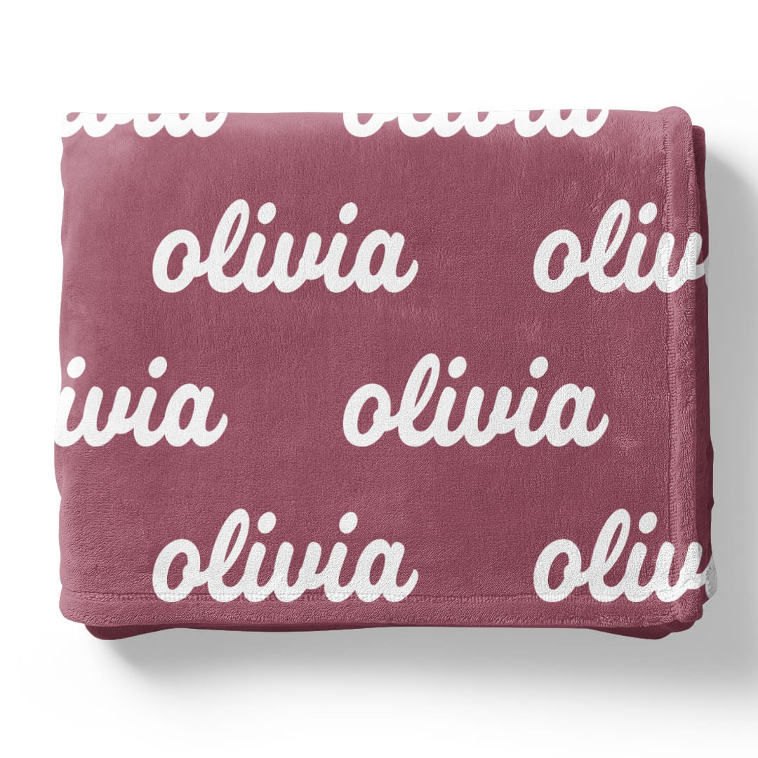 Cotton Candy Personalized Color Blanket