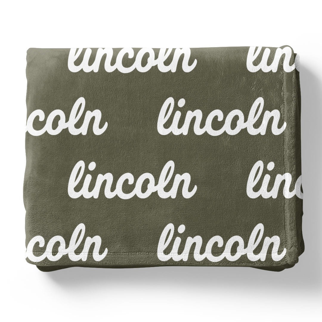 Tropical Personalized Color Blanket