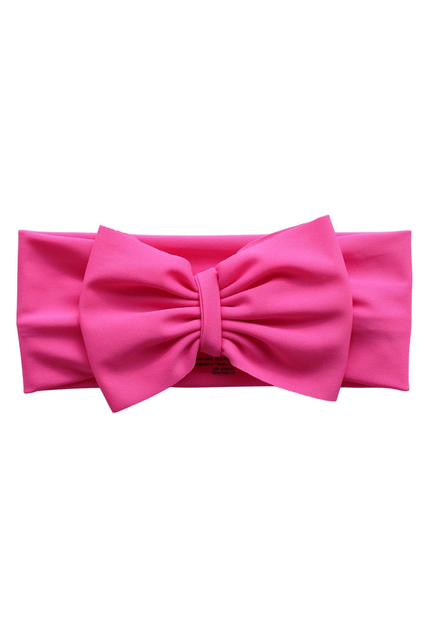 Swim Bow | Fuchsia Petals