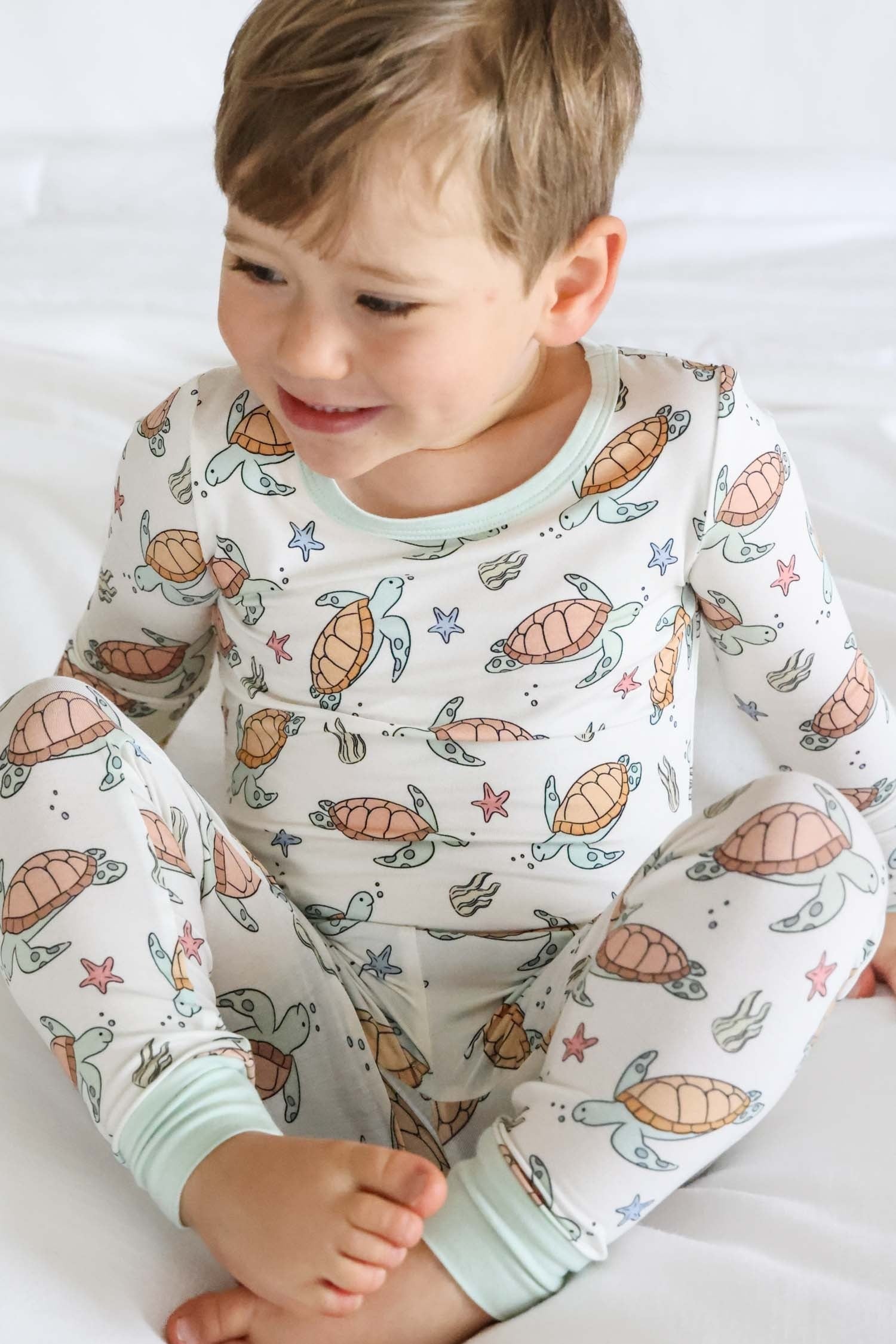 Two Piece Pajama Set | Turtley Rad