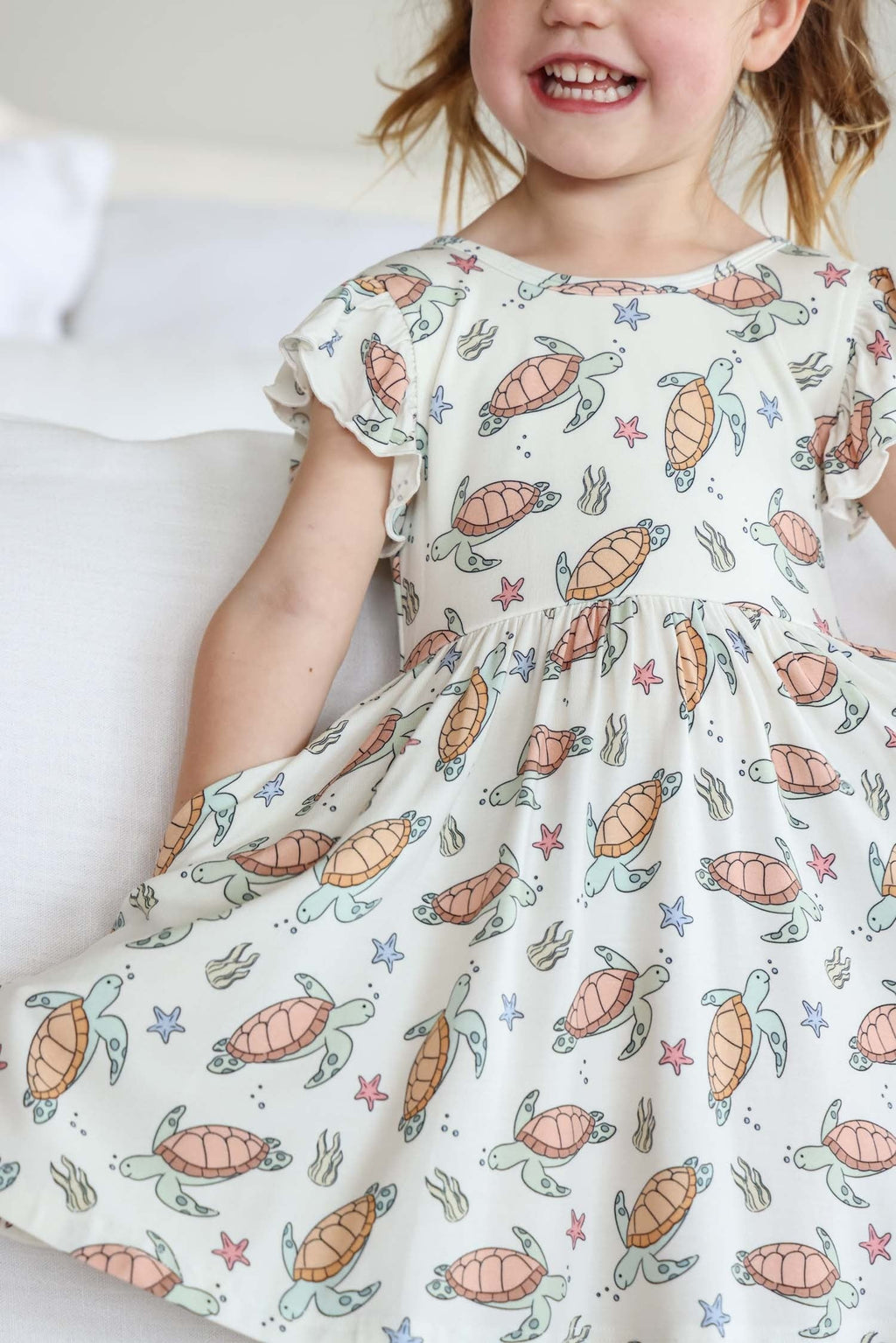 Ruffle Twirl Dress | Turtley Rad