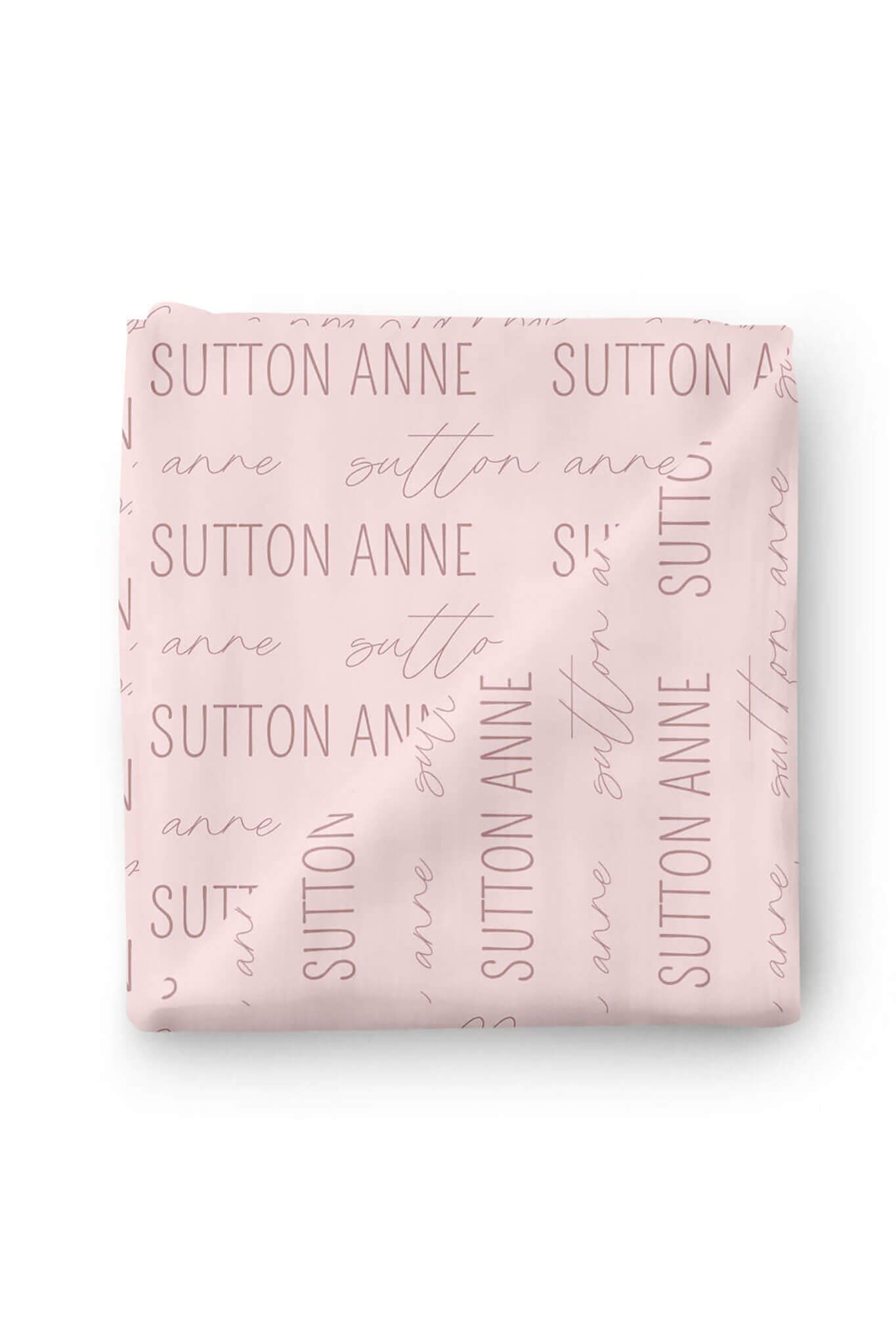 Personalized Baby Name Swaddle Blanket
