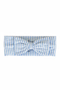 Swim Bow | Seersucker Blue
