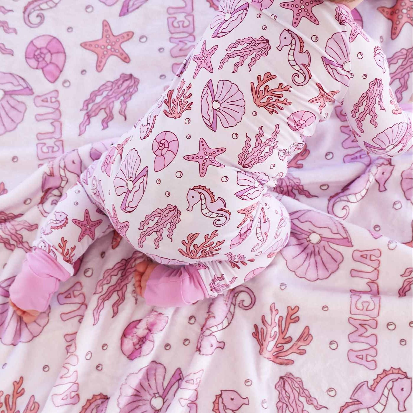 Tiny Tides Convertible Zip Romper | Pink