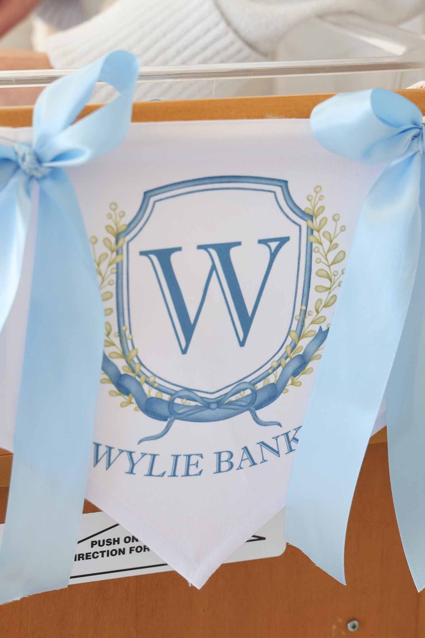 Printed Welcome Banner