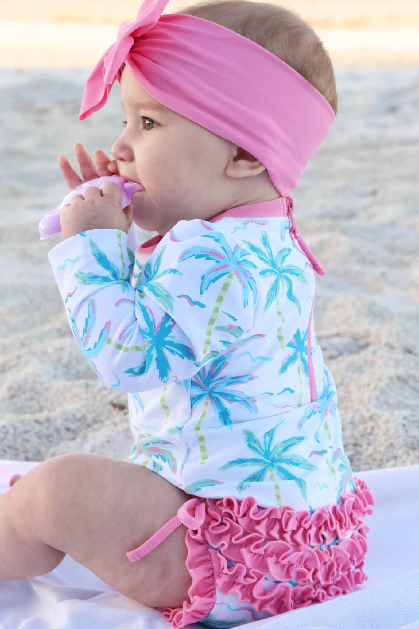 Swim Bow | Tropical Pink