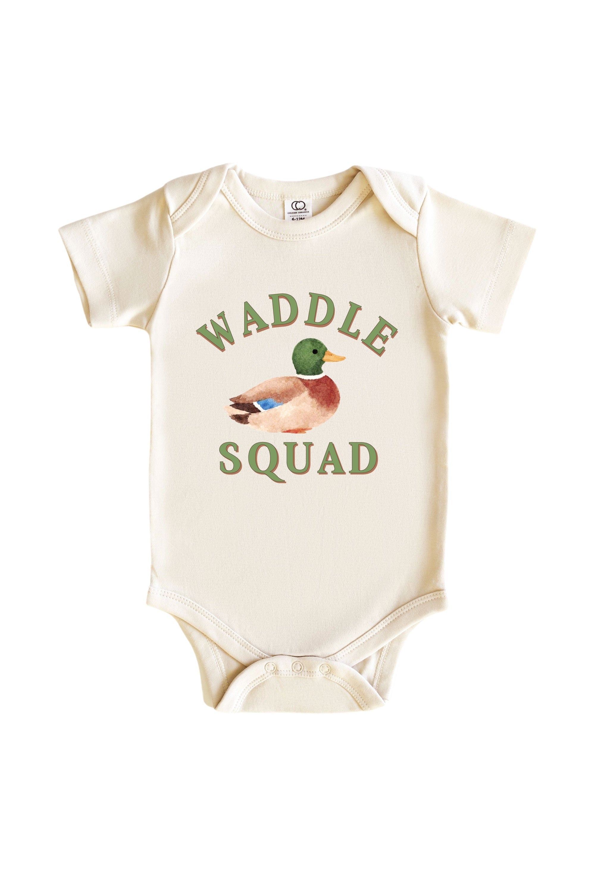 Waddle Squad Graphic Bodysuit & Kids Tee | Natural