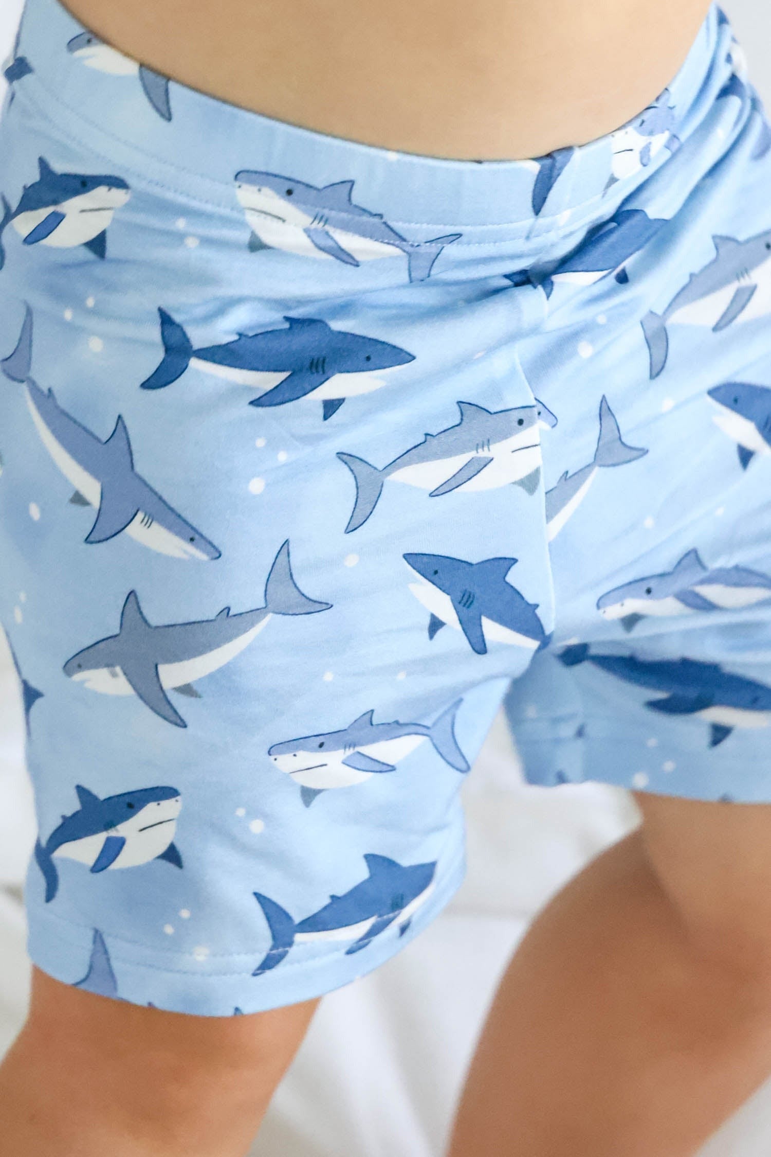 Two Piece Short Pajama Set | Fin Friends