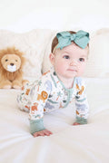 Safari Snuggles Convertible Zip Romper