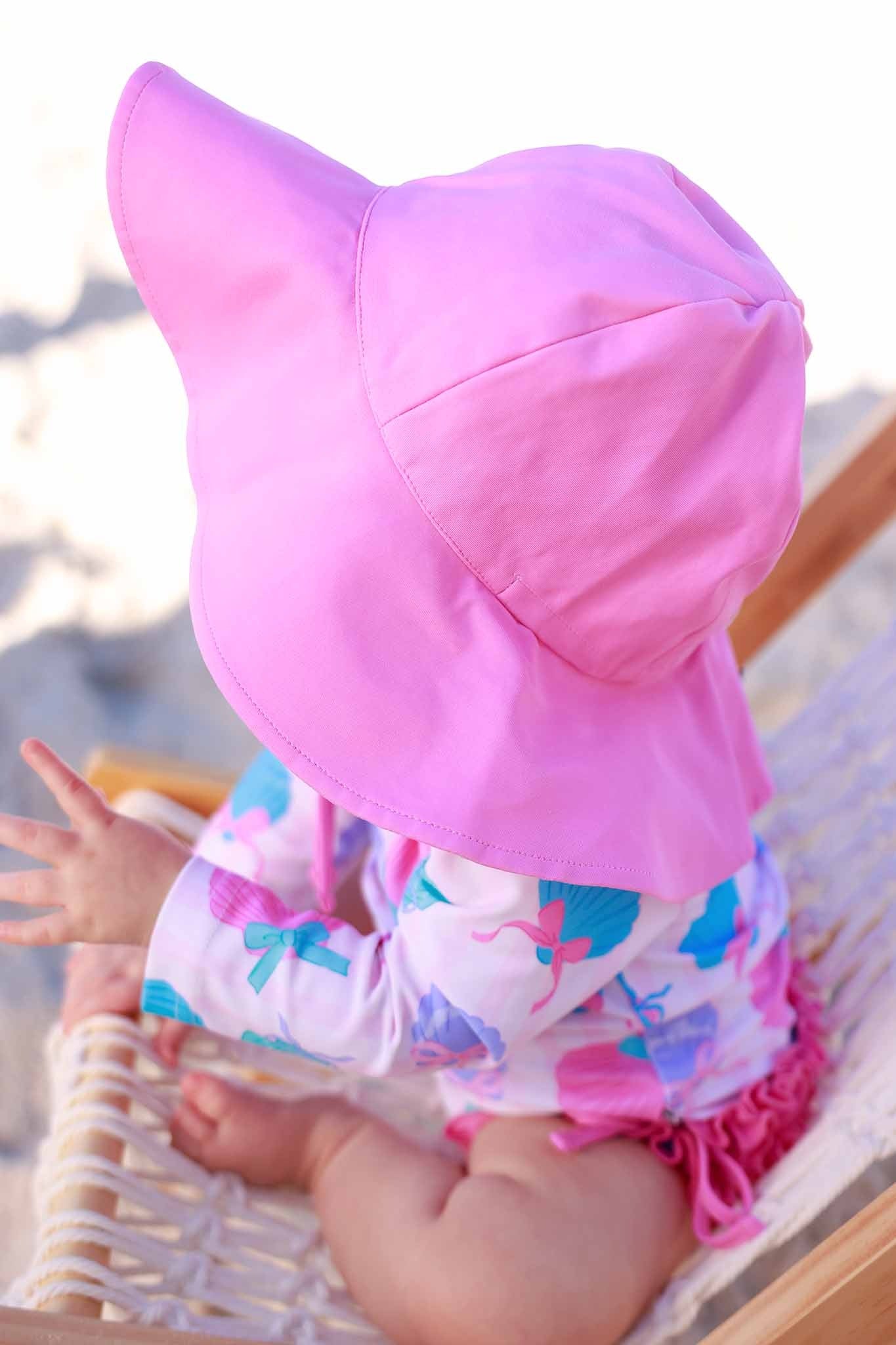Solid Sun Hat | Pink Sweetie