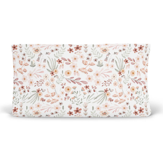 Wren's Wildflower Changing Pad Cover