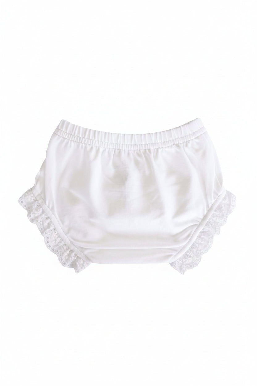 Personalized Lace Edge Bloomers