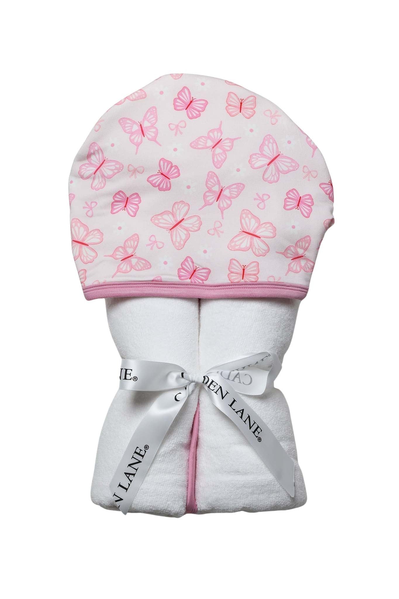 Kids Embroidered Bamboo Hooded Towels